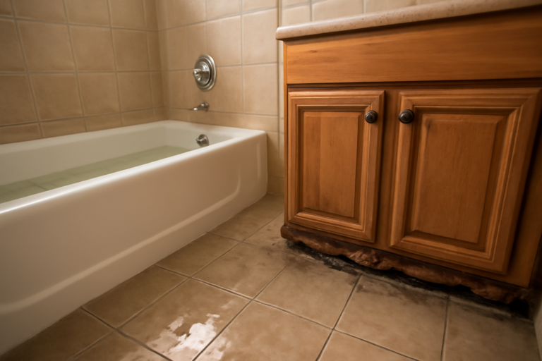 Bathtub Overflow Water Removal