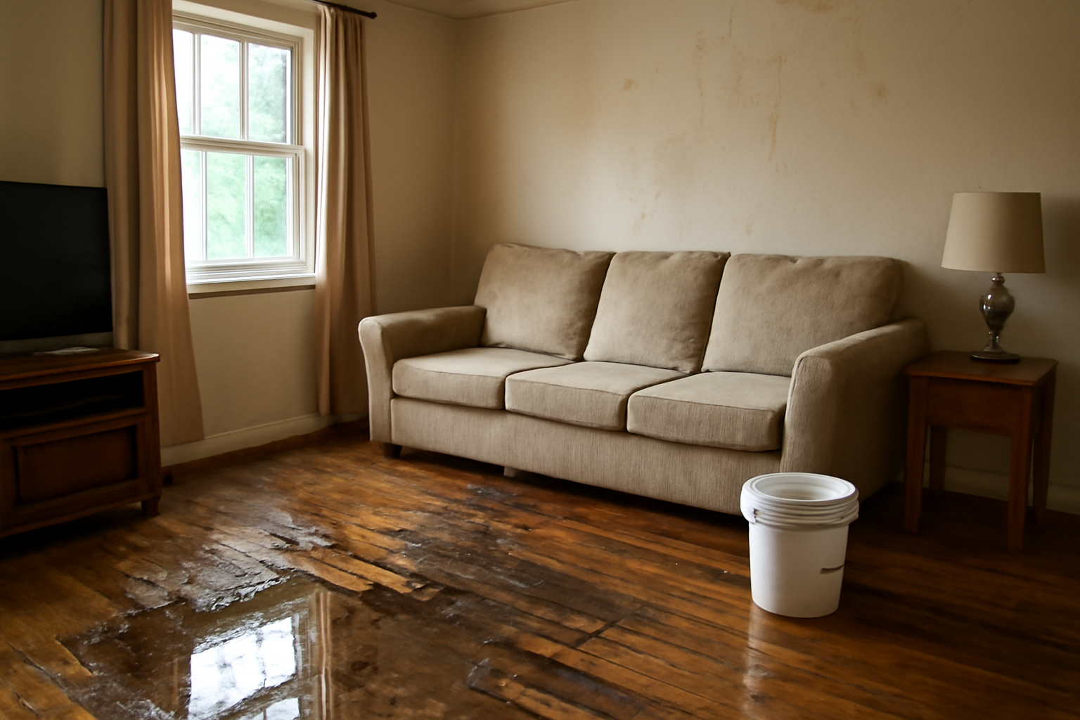 Living Room Water Removal in Atlantis, FL